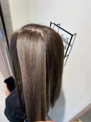 セミロング GO TODAY  SHAiRE SALON 名古屋店所属・艶カラー/髪質改善/ 西　大喜(ひろき)のヘアスタイル