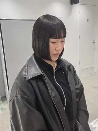 ショート ill 天神大名所属・YOKUTO✨ ︎/透明感カラー⭐️のヘアスタイル