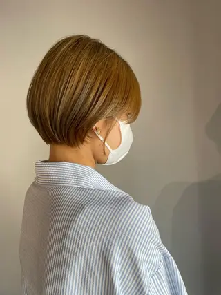 ショート La fith hair ray所属・メンズ/パーマ/ ブリーチ/KAITOのヘアスタイル