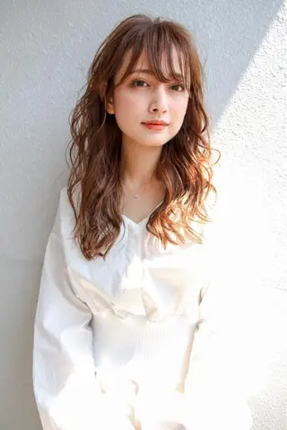 セミロング カラー 【1日2名様限定】 AFLOAT白川雄副のヘアスタイル