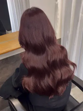 カラー meby所属・🩵福岡ブリーチなし カラー/紫音🩵のヘアスタイル