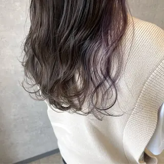 ロング カラー ヘアアレンジ merci.所属・🌻あいり merci.🌻のヘアスタイル