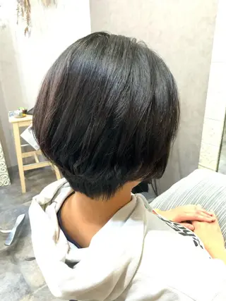 ショート giniro所属・giniro ホソミのヘアスタイル