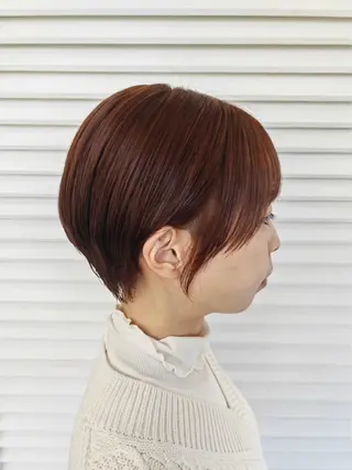 ショート 室塚 志穏のヘアスタイル