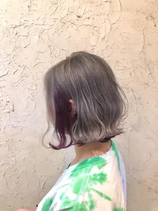 ミディアム カラー umber royce所属・SEKIMOTO IBUKIのヘアスタイル