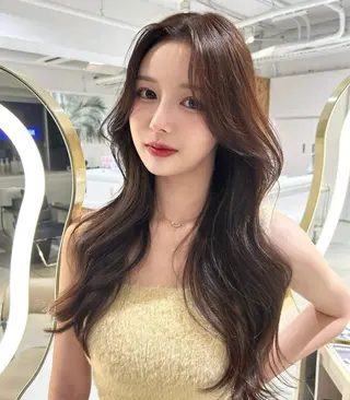 ロング カラー ❄️暗髪/透明感❄️ /reyのヘアスタイル