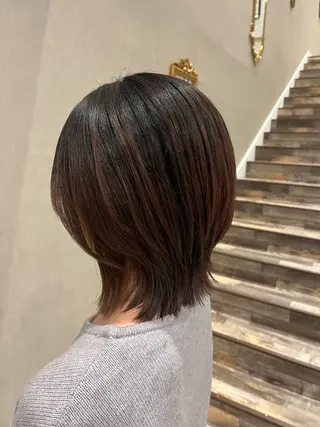 ミディアム Calbari 中田 莉紗/奥州市水沢のヘアスタイル