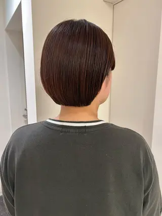 ショート カラー 、 、のヘアスタイル