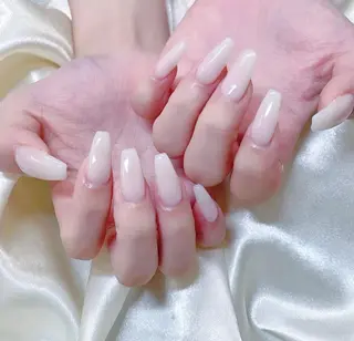 ネイル misaki 🩰‎🤍🎀のネイルデザイン