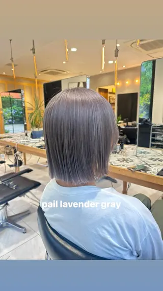 カラー miko🪽地毛風/ ハイトーン/レイヤーのヘアスタイル