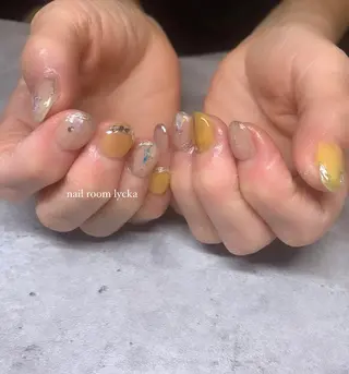 ネイル ﾈｲﾙﾙｰﾑﾘｯｶ 𝐦𝐚𝐲𝐮のネイルデザイン