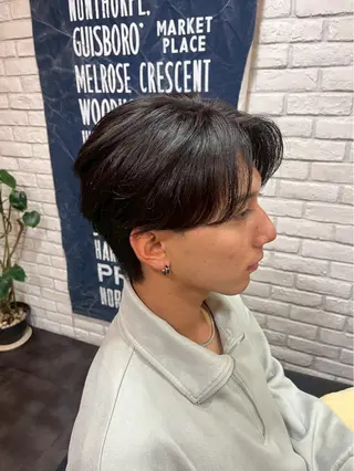 ショート メンズ U24学割🍒メンズ 0円🎀和氣七星💟のヘアスタイル