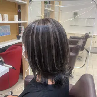 ミディアム カラー 【カラー指名No 1✨】HIBIKIのヘアスタイル