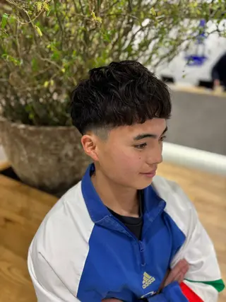 パーマ メンズ MINXplus 🎀須藤萌のヘアスタイル