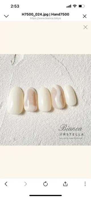 ネイル Bianca TORII🌞のネイルデザイン