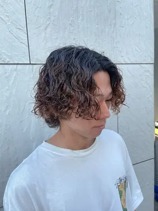 パーマ メンズ 町田エリアＮｏ．１/ パーマ特化/太田京希のヘアスタイル