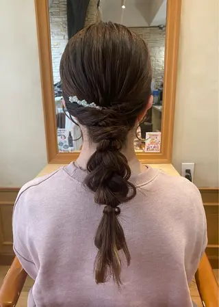 ヘアアレンジ 大谷 茉のヘアスタイル