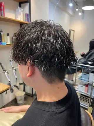 ショート パーマ 久保田 和正のヘアスタイル