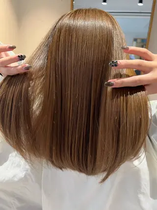 ミディアム ブルームヘアデザイン かこ。のヘアスタイル