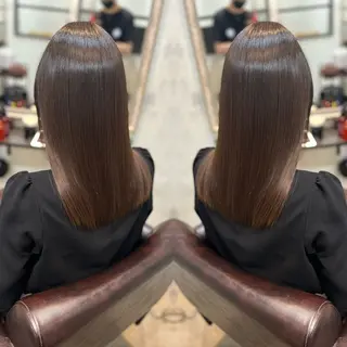 セミロング Haru 新宿【ハル】所属・⚜髪質改善東京 エリア1🏅マコト⚜のヘアスタイル