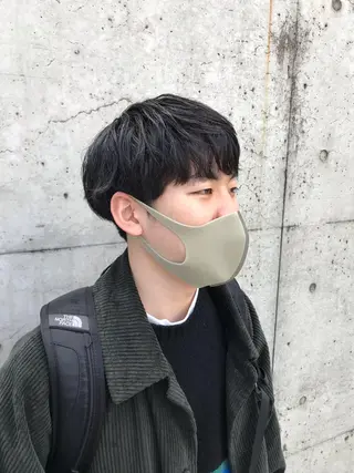 ショート パーマ メンズ 🧸ミルクティー🧸 kousei🧸のヘアスタイル