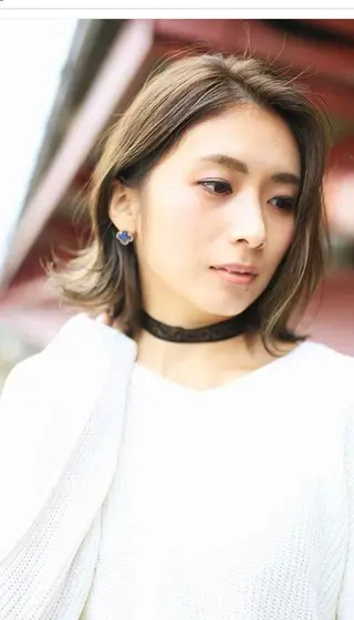 ショート カラー パーマ アートディレクター のぐちのヘアスタイル