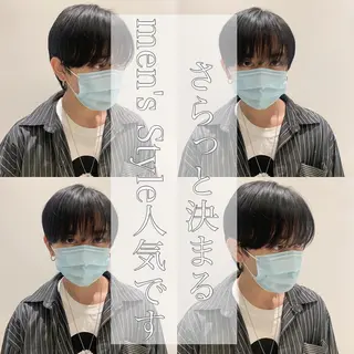 メンズ ARMONY表参道所属・韓国風専門 RYOのヘアスタイル