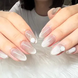 ネイル Kiki/フィルイン オフィス/シンプルのネイルデザイン