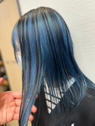 セミロング カラー L'aube ami /キイチのヘアスタイル