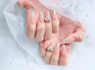 ネイル ETERNA Nail 銀座店【パラジェル/フィルイン/チップ長さだし/マグネット/ニュアンス】所属・ア カリのネイルデザイン