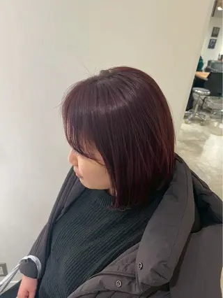 カラー 田口 望愛のヘアスタイル