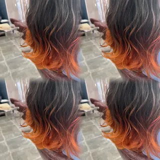 カラー レイヤー×ブリーチ No.1✨️深江裕稀のヘアスタイル