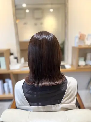 ミディアム カラー hacco所属・倉本 美佐のヘアスタイル