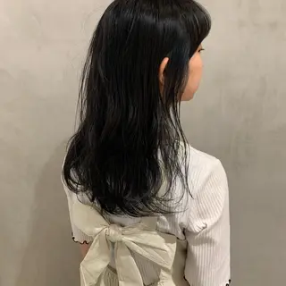 セミロング カラー アンニュイヘア🪽 ayumiのヘアスタイル