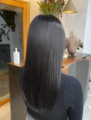 ロング Clore所属・うる艶ヘア♡韓国好き 透明感　shotaのヘアスタイル