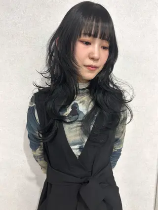 ロング レイヤー/透明感 カラー💘akariのヘアスタイル