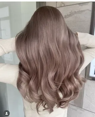 ロング カラー ♦️韓国トレンド暖色 🫗kazuki♦️のヘアスタイル