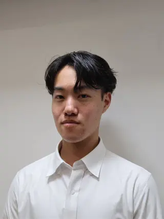 ショート 川副/シャドウ/ 波巻き/メンズパーマのヘアスタイル