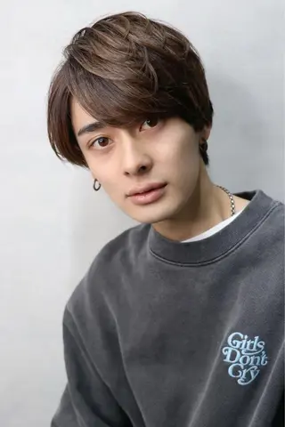 ショート メンズ アイブロウ SALOWIN所属・半個室メンズ カット🥕羽鳥淳妃のヘアスタイル