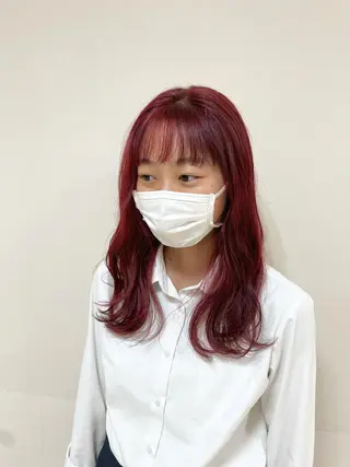 ロング カラー ヘアアレンジ 【Sweep】おじま のぞみのヘアスタイル