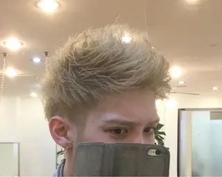 ショート カラー メンズお任せ下さい！ 店長⭐︎小橋のヘアスタイル