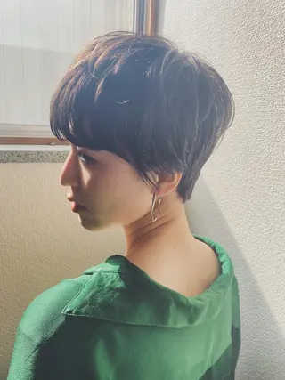 ショート パーマ CARICIA🌱 masaeのヘアスタイル
