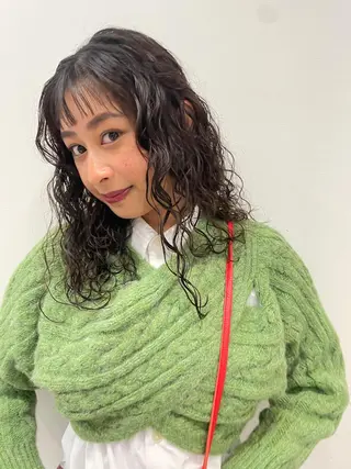 ロング パーマ キッズ オトナヘア🌸 harukaのヘアスタイル