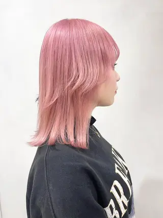 セミロング カラー 🦋レイヤーカット ミドリカワ🦋のヘアスタイル