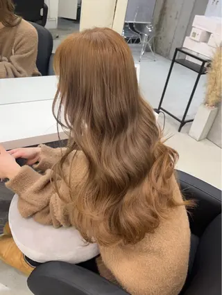 カラー nico所属・KANNA🩵 nico 東心斎橋のヘアスタイル