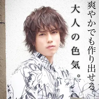 メンズ モテ髪をつくる✂️ 佐藤ヒロのヘアスタイル