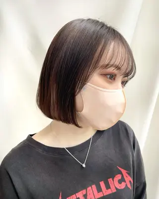 ショート カラー パーマ ヘアアレンジ レイヤーカット/ボブ /縮毛矯正✨大輝のヘアスタイル