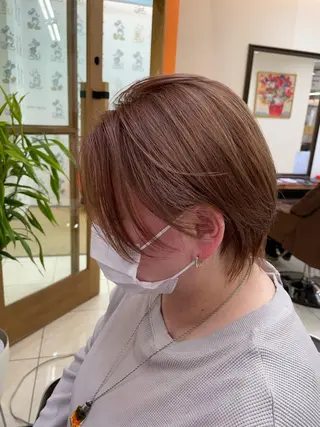 ショート カラー EARTH池田 一之のヘアスタイル