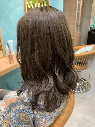 ミディアム 林 飛夕也のヘアスタイル