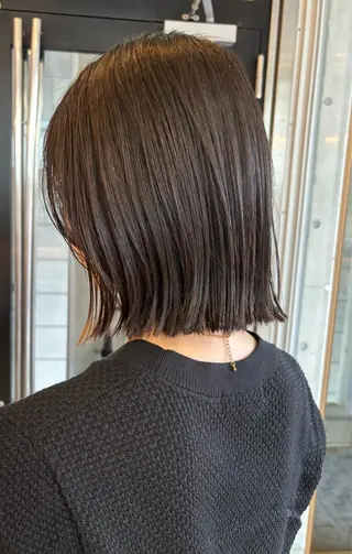 ミディアム カラー IKU ミニボブ名古屋のヘアスタイル